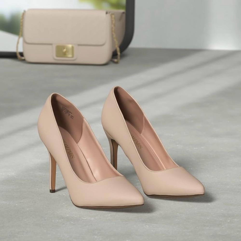 Dream Pairs Nude High Heels